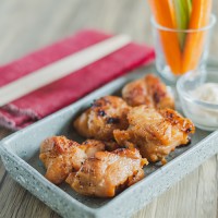 ไก่ย่างถ่าน (Charcoal Grilled Chicken Thigh) 130 กรัม จำนวน 3 เสิร์ฟ ต่อ แพค 