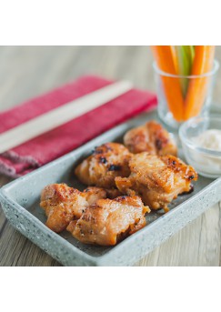 ไก่ย่างถ่าน (Charcoal Grilled Chicken Thigh) 130 กรัม จำนวน 3 เสิร์ฟ ต่อ แพค 