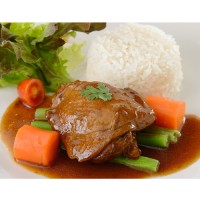 ไก่อบ (Chinese Stew Chicken Thigh) 210 กรัม จำนวน 3 เสิร์ฟ ต่อ แพค 