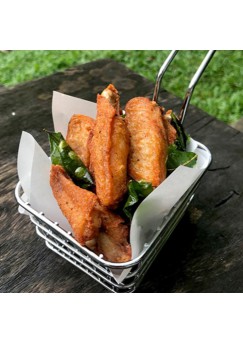 ปีกไก่ทอดเกลือ (Fried Chicken Wing) 220 กรัม จำนวน 3 เสิร์ฟ ต่อ แพค 