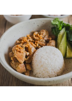 ไก่กระเทียมพริกไทย (Garlic Pepper Chicken) 190 กรัม จำนวน 3 เสิร์ฟ ต่อ แพค 