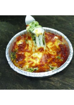 ผักโขมอบชีสเบค่อน (Baked Spinach with Cheese and Beacon) 250 กรัม จำนวน 5 เสิร์ฟ ต่อ แพค 